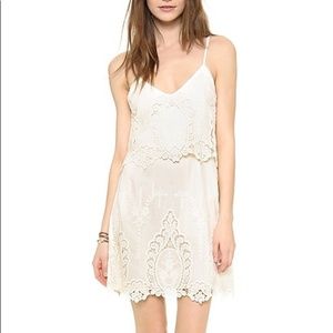Dolce Vita Jeralyn White Lace Dress (M)